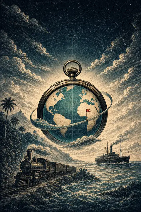 Around the World in 80 Days | Letlæst bog på engelsk, A2
